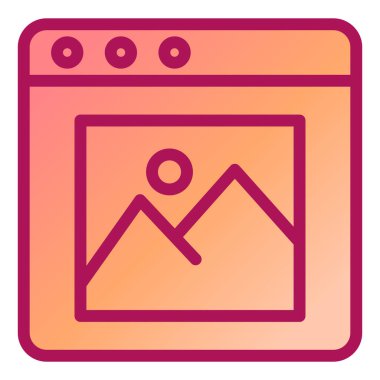 seo modern simgesinin vektör illüstrasyonu