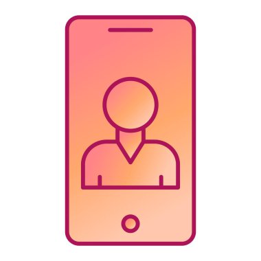 cep telefonu ikonu vektör illüstrasyonu