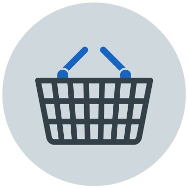 Alışveriş sepeti. Basit tasarım