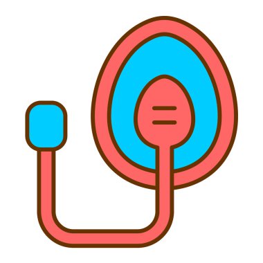 Yiyecek ve içecek ikon vektörü. İnce çizgi işareti. izole edilmiş sınır sembolü çizimi