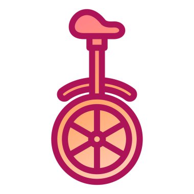 Bisiklet. Web simgesi basit tasarım