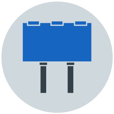 Tahta. Web simgesi basit illüstrasyon