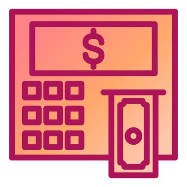 Yazar kasa. Web simgesi