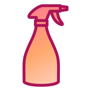 Temizlik. Web simgesi basit tasarım