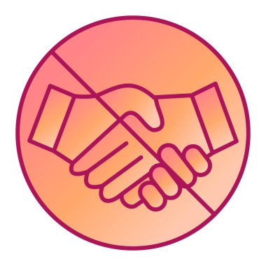 El sıkışma Simgesi vektör çizimi yok