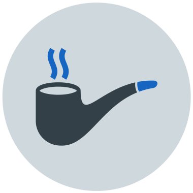 Sigara piposu. Web simgesi