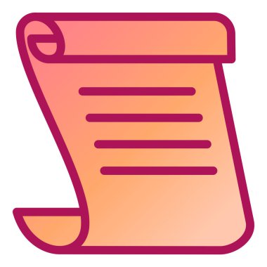 Kalem. Web simgesi basit illüstrasyon