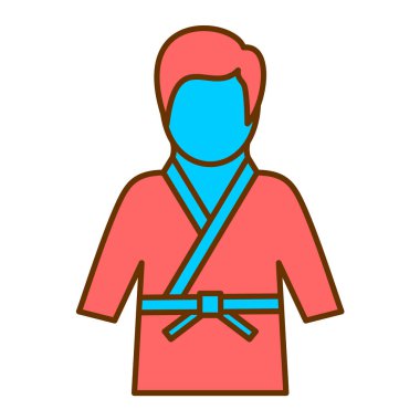 Çanta avatar karakter vektör illüstrasyon tasarımlı kadın