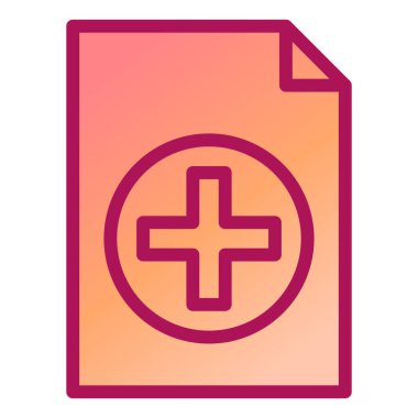 Dosya Ekle. Basit illüstrasyon