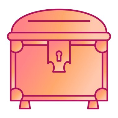 Göğüs. Web simgesi basit illüstrasyon