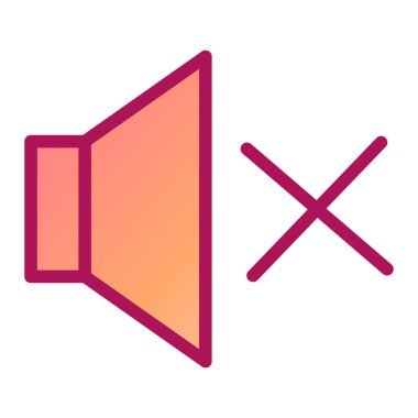 ses simgesi vektör illüstrasyonu