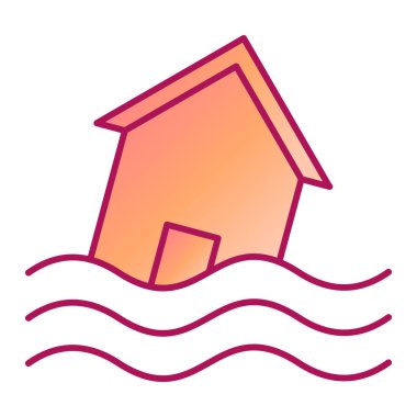 ev simgesi vektör illüstrasyonu