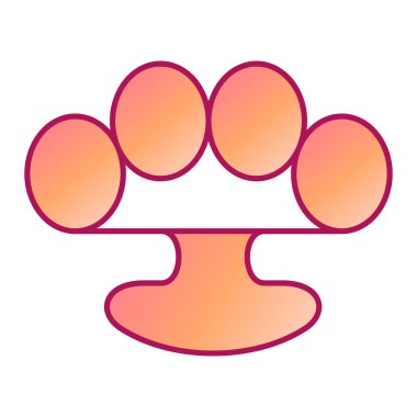 Çizgi film simgesinin vektör çizimi