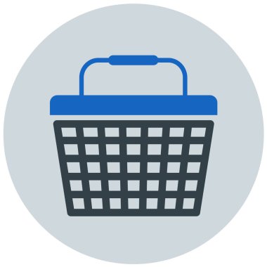 Alışveriş sepeti. Basit tasarım