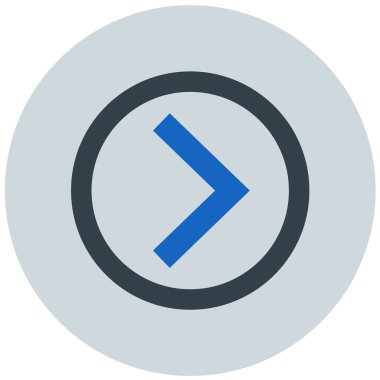 Ok. Web simgesi vektör illüstrasyonu