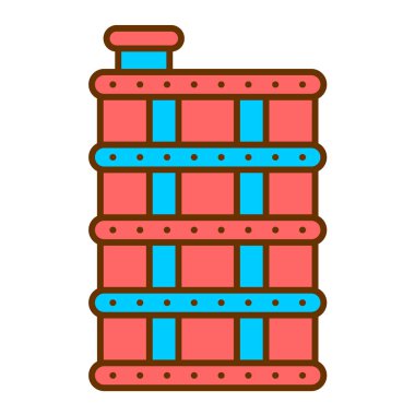 davul. Web simgesi basit tasarım