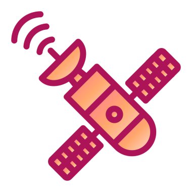 Uydu anteni. Web simgesi