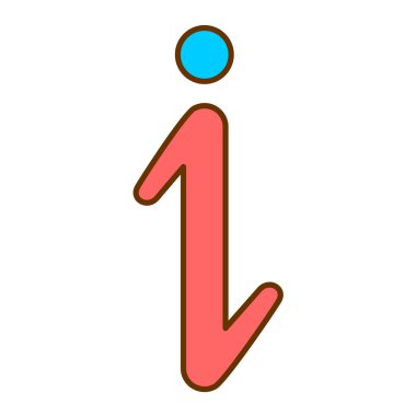 bilgi, web simgesi vektör illüstrasyonu