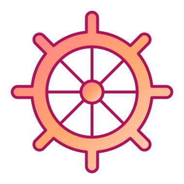 direksiyon simgesi vektör illüstrasyonu