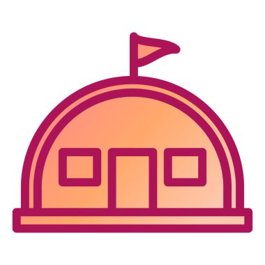 Okul çadırı. Basit tasarım