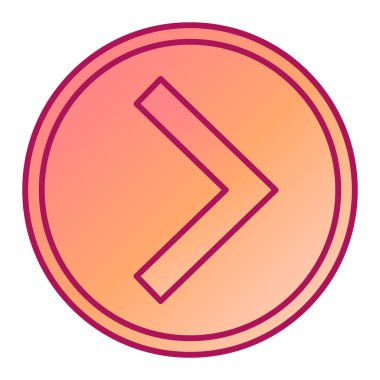 ok simgesi vektör illüstrasyonu