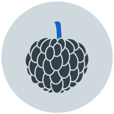 ahududu simgesi, vektör illüstrasyonu basit tasarım