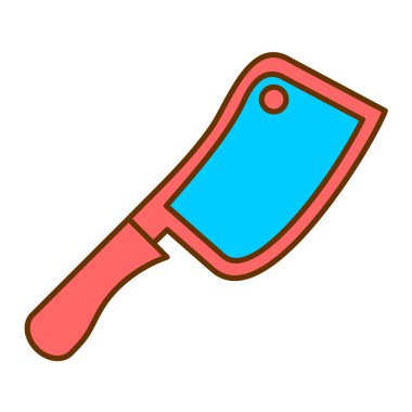 Bıçak. Web simgesi basit tasarım