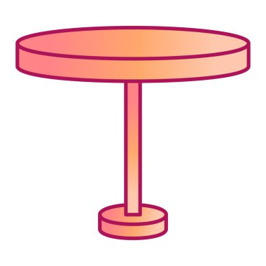 Modern tablo simgesinin vektör illüstrasyonu