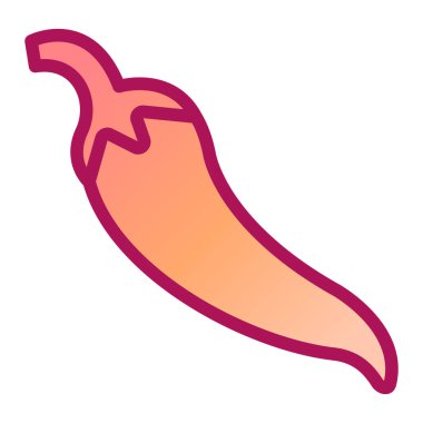 Patlıcan. Web simgesi vektör illüstrasyonu