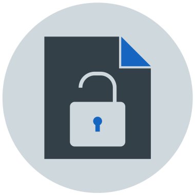 Güvenliği sağla. Basit resimleme