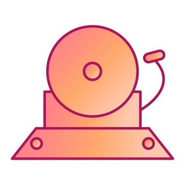 Modern otomatik simgenin vektör illüstrasyonu