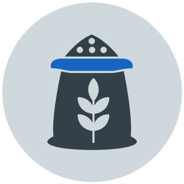 Buğday. Web simgesi basit tasarım