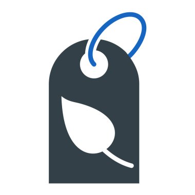 etiket simgesi, vektör çizimi