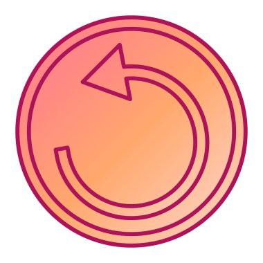 Beyaz arka planda yenileme simgesi