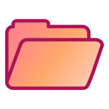 Dosya. Web simgesi basit illüstrasyon