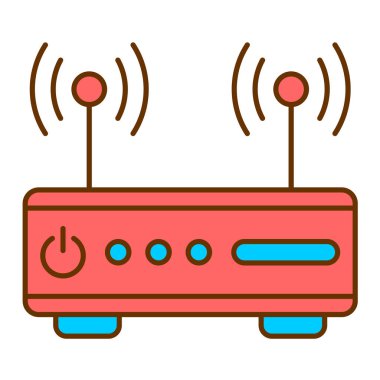 Wifi Router. Web simgesi