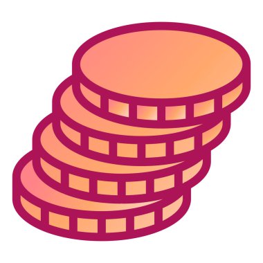 Bozukluklar. Web simgesi basit illüstrasyon