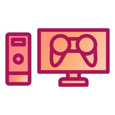 Video kamera ikon vektörü. İnce çizgi işareti. izole edilmiş sınır sembolü çizimi