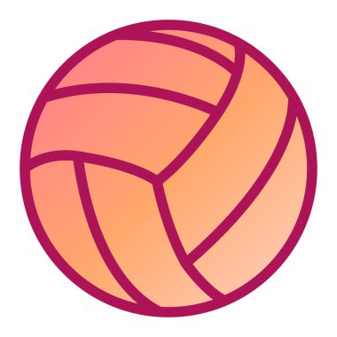 Basketbol topu ikon vektörü. İnce çizgi işareti. izole edilmiş sınır sembolü çizimi