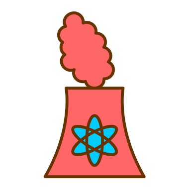 Nükleer Enerji. Basit illüstrasyon