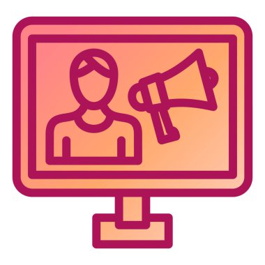 tarayıcı simgesi vektör illüstrasyonu