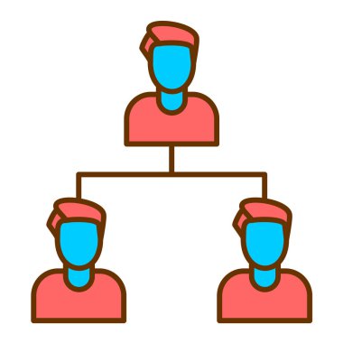 insanlar simge vektör illüstrasyonu