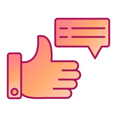 Baş parmaklar yukarı simge vektör illüstrasyon tasarımı ile el