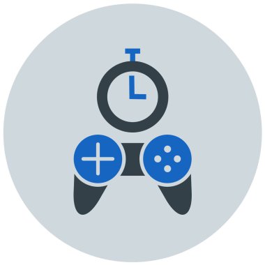 Oyun kolu. Web simgesi basit illüstrasyon