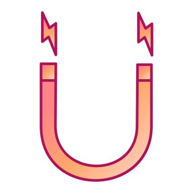 mıknatıs simgesi vektör çizimi