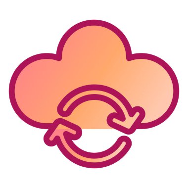 Bulut hesaplama. Web simgesi