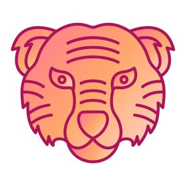 Kaplan simgesi, vektör illüstrasyonu basit tasarım