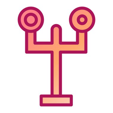 Demiryolu Modern ikon vektör illüstrasyonunu imzala