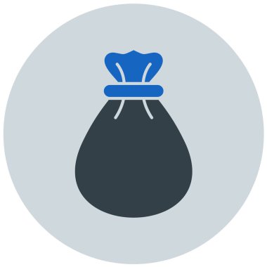 Para çantası. Basit resimleme