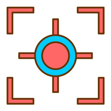 seo modern simgesinin vektör illüstrasyonu